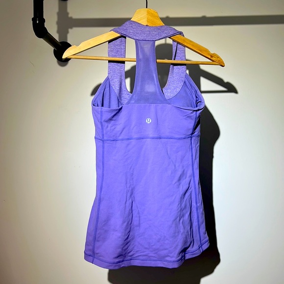 lululemon athletica Tops - Sold🚫LULULEMON Ribbed Purple/Violet  Racerback Tank Size 4